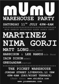Mumu... [12 Hour Warehouse/terrace PARTY]