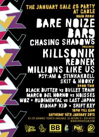 Chew the Fat! January Sale: Bare Noize, Killsonik and more for a fiver