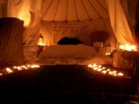 Luxury yurts now available at Wickerman